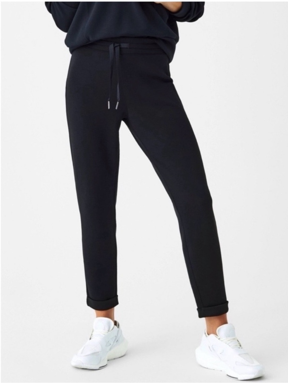 SPANX® AirEssentials Black Cuffed Tapered Pant Women’s XS
